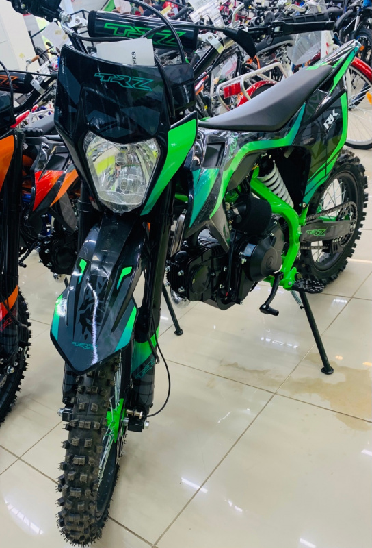 Мотоцикл Racer TRZ Pitbike (зеленый
