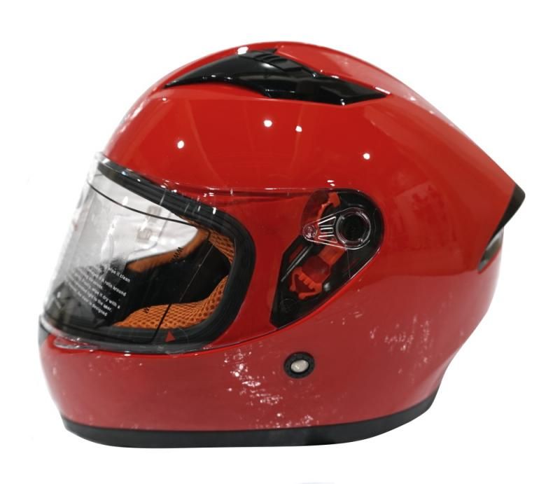 Шлем интеграл YM-832  "YAMAPA", черно-желтый, красный, размер S