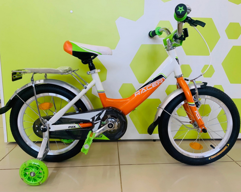 Велосипед детский RACER 16 FOX (оранжевый)
