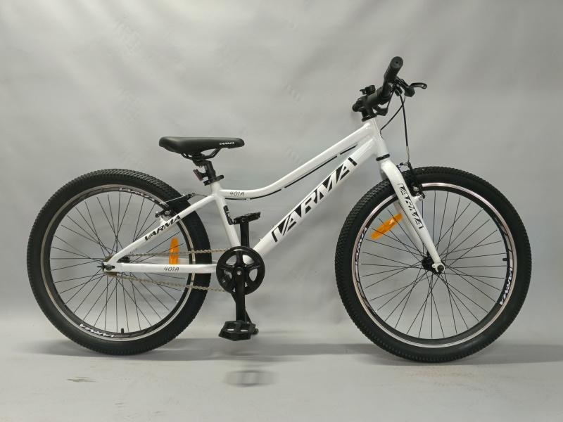 Велосипед  24" VARMA 401A белый р.12,5 1ск ал. 2025