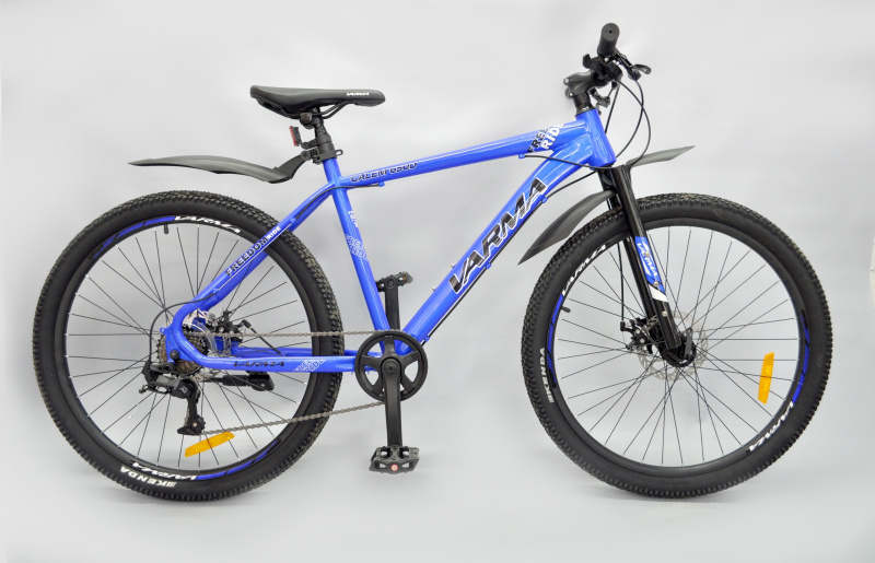 Велосипед 26" VARMA GALEM 650D р.18 синий 7 ск., ст. NEW