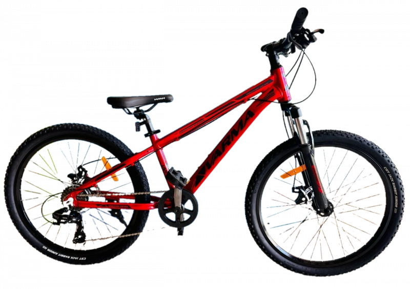 Вело 24 VARMA DRACON H45DA красный р12,5 7 ск