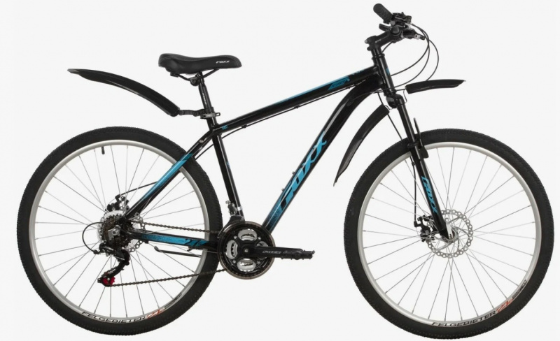 Велосипед Foxx 27,5 Atlantic D черный,алюминий,р18