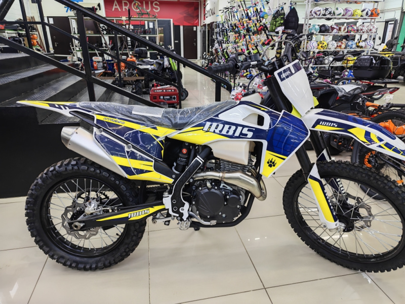 Кроссовый мотоцикл IRBIS HTR250 (многоцветный белый)