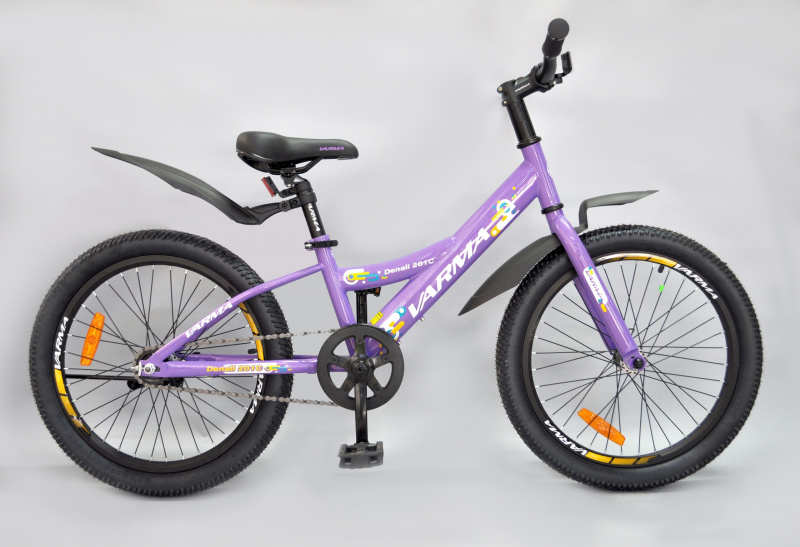 Велосипед 20" VARMA Denali 201C фиолетовый р.10 1ск ст.