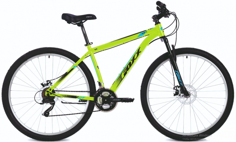 Велосипед 29" FOXX AZTEC D зеленый, сталь, р.18