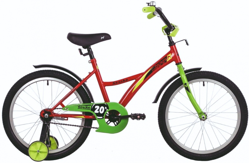 Велосипед 20" Novatrack STRIKE красный