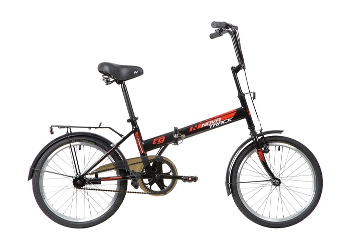 Велосипед 20'' Novatrack TG30 черный v-brake 20NFTG301V..BK20	